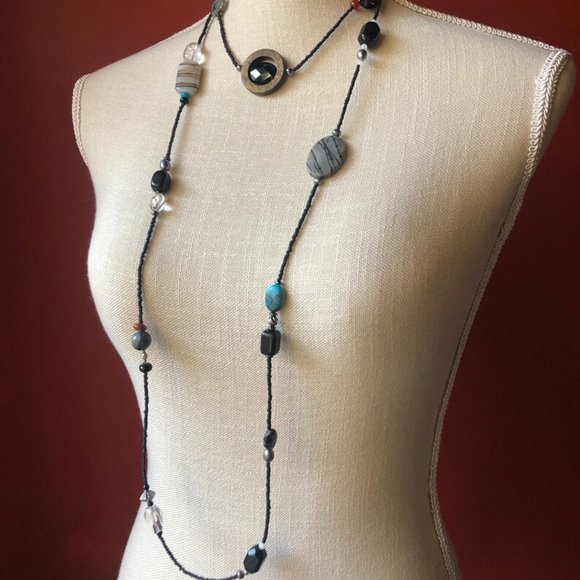 Silpada Multi-Stone Necklace - Picture 1 of 2